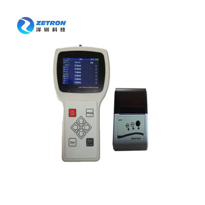 6 Channel Airborne Particle Counter Lightweight Air Dust Meter