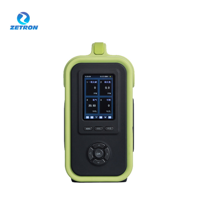 PTM100-2 Zetron Portable Gas Meter Desktop 18 In 1